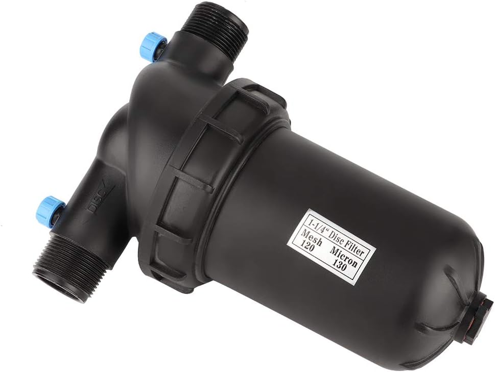 Removable Filter Black Irrigation Filter, Pool Irrigation Filter, for Gardening Agriculture Filtration System