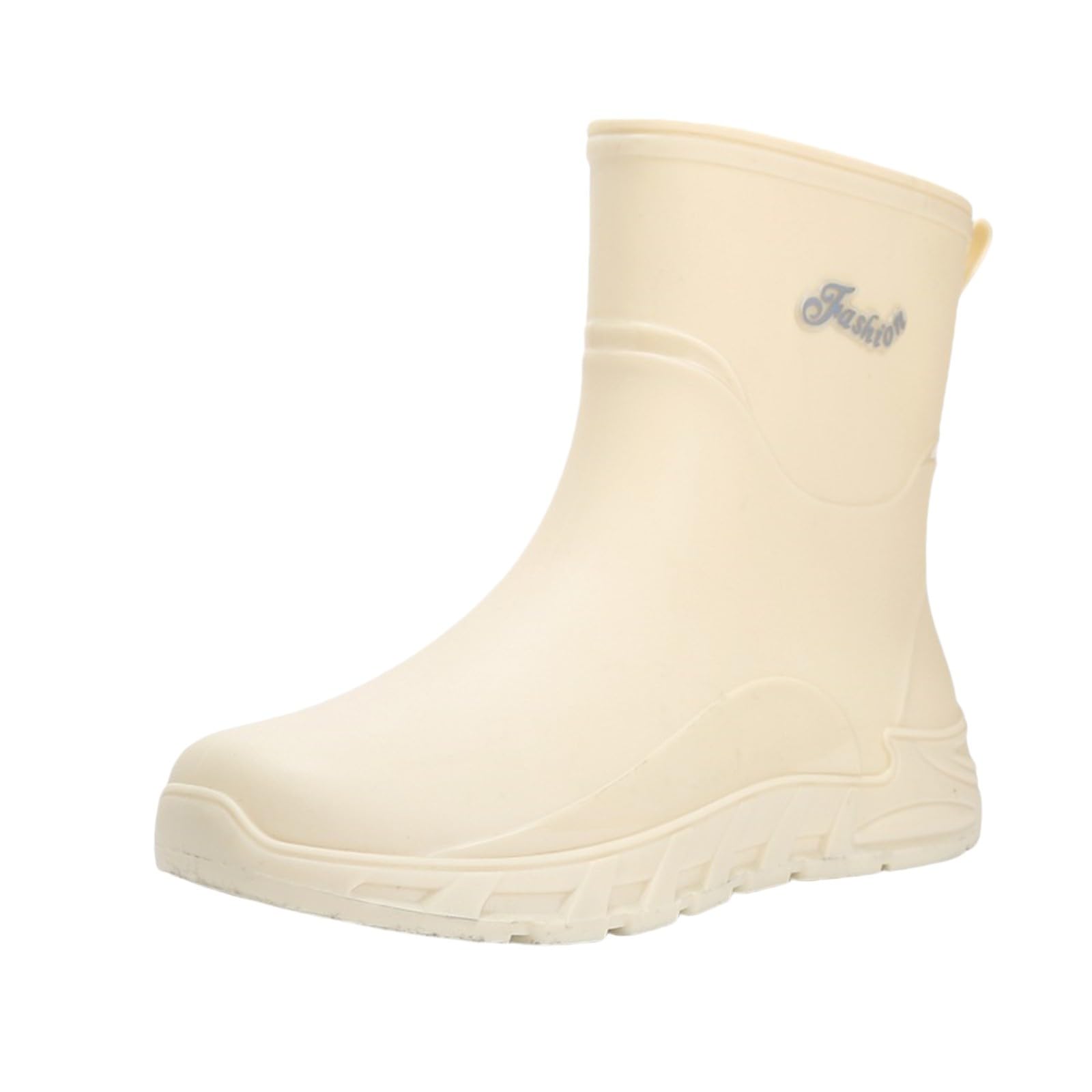 Generisch Stivaletti da pioggia corti da uomo, in pelle, estivi, unisex, per il tempo libero, da pesca, stivali in gomma, impermeabili, Chelsea Boots, stivali estivi impermeabili