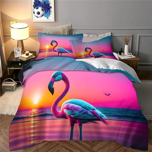 Linge de lit 3D vibrant avec housse de couette king size - 6