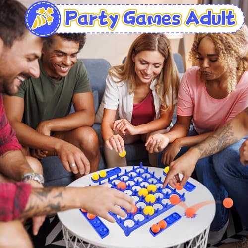 COLEESON Bounce Off Game, Activate Bounce Ball Game Family Party Board Games Set, 9 Challenge Cards, 16 Ball, Desktop Bouncing Interactive Toy Bouncing Shoot Games for Kids Girls Boys & Family (A) COLEESON Bounce Off Game, Activate Bounce Ball Game Family Party Board Games Set, 9 Challenge Cards, 16 Ball, Desktop Bouncing Interactive Toy Bouncing Shoot Games for Kids Girls Boys & Family (A)