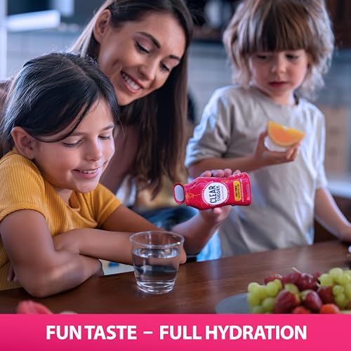 Image of Clear Theory Water Flavoring Drops, Electrolytes Drink Mix, Water Enhancer Liquid, Flavored Hydration for Kids, Vegan, Gluten Free, Low Calories, Stevia, Variety Pack, 3 Pack, 1.62 Fl Oz Bottles