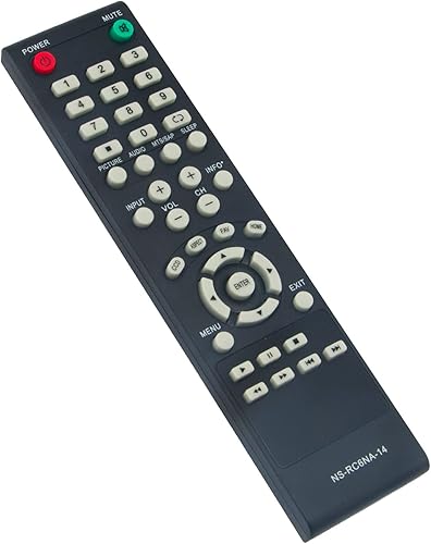 Miniatura 3 de NS-RC6NA-14 NSRC6NA14 - Control remoto de repuesto compatible con Insignia LED TV NS-32D20SNA14 NS-24E40SNA14 NS32D20SNA14 NS24E40SNA14 24 32