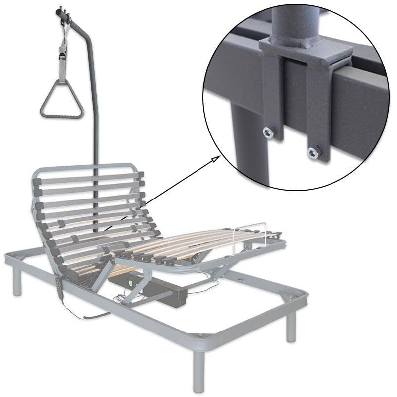 Ventadecolchones - Incorporador para Camas Articuladas o Camas Geriátrica de Hospital- Válido para estructuras 60x20 mm