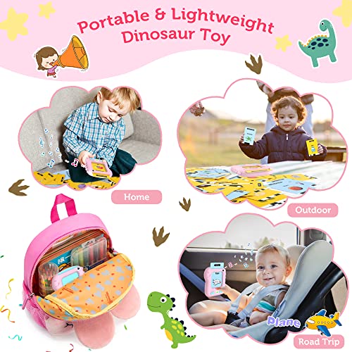 Toddler Girls Toys 2 3 4 5 Year Old Birthday Gifts, Richgv Interactive Pocket Speech Learning Activity Toys Talking Flash Cards For Toddlers 1-2-4 Years Old Electronic Toys Gifts For Girls Must Haves #TOP5