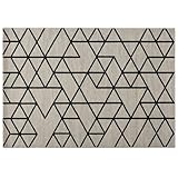 SUMINOE マット ブラウン 50×80cm グラッド ウィルトン織