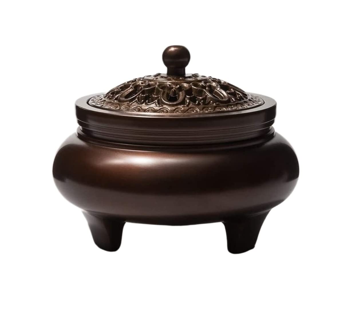 Incense Burner Metal Incense Burner Retro Nostalgic Aromatherapy Furnace Tea Ceremony Sandalwood Indoor Home Decor