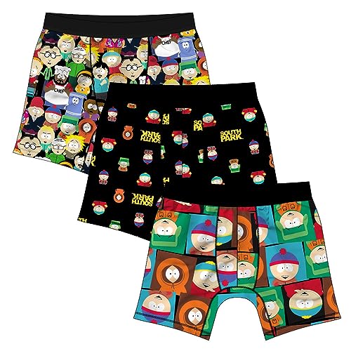 Bioworld South Park Men's Boxer Briefs (Pack of 3)