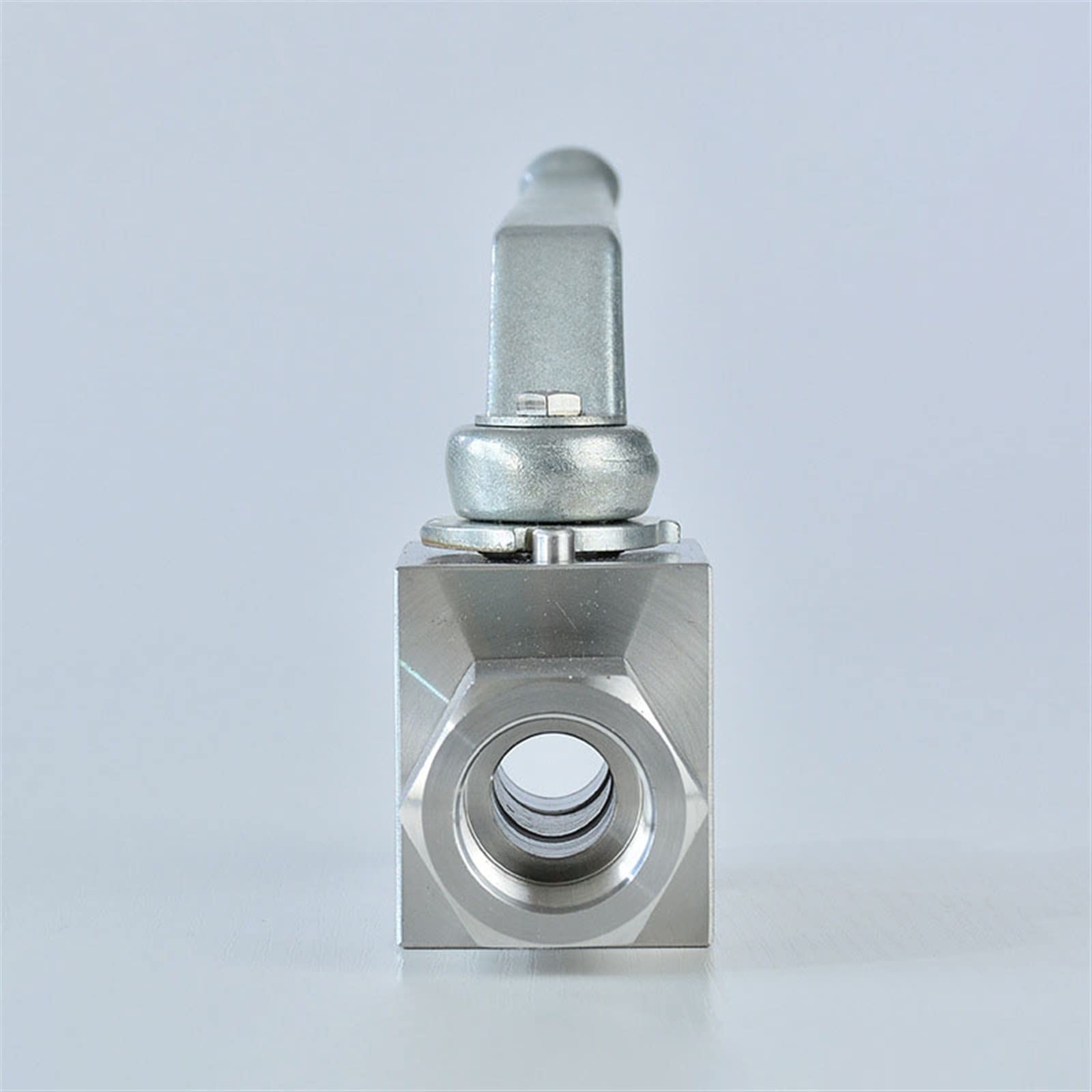 1/8 Citazione; 1/4 1/2 virgoletta; 1 Citazione; 2 Cit; Valvola a Sfera ad Alta Pressione KHB-G a idraulica anticorrosione con Filettatura Interna in Acciaio Inossidabile Pezzo(3/8 inch)