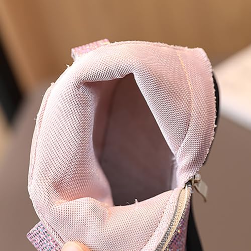 Girls Ankle Boots Kids Comfortable Slip on Chelsea Boots Chunky Low Heel Slip On Winter Casual Booties Shoes Waterproof Non Slip Sole for Outdoor Activities4