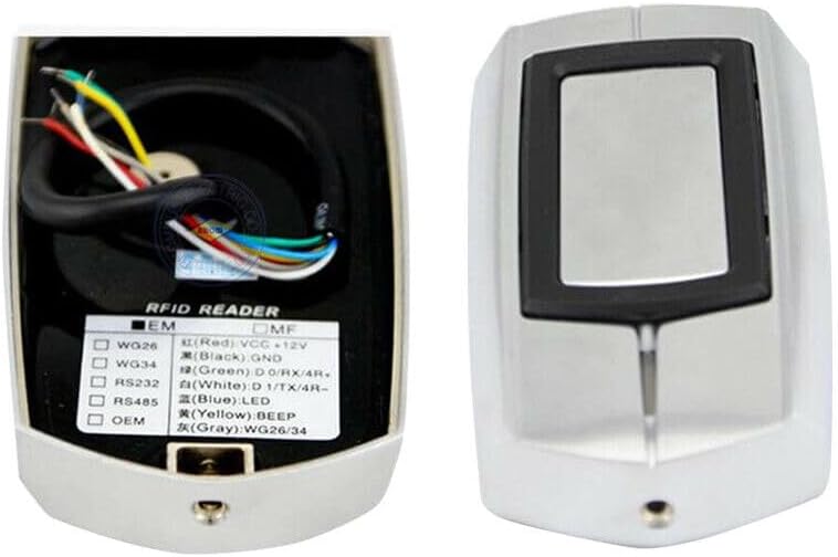 13.56Mhz Mifare1k S50 Waterproof RFID WG26/34 Metal Access Control Card Reader