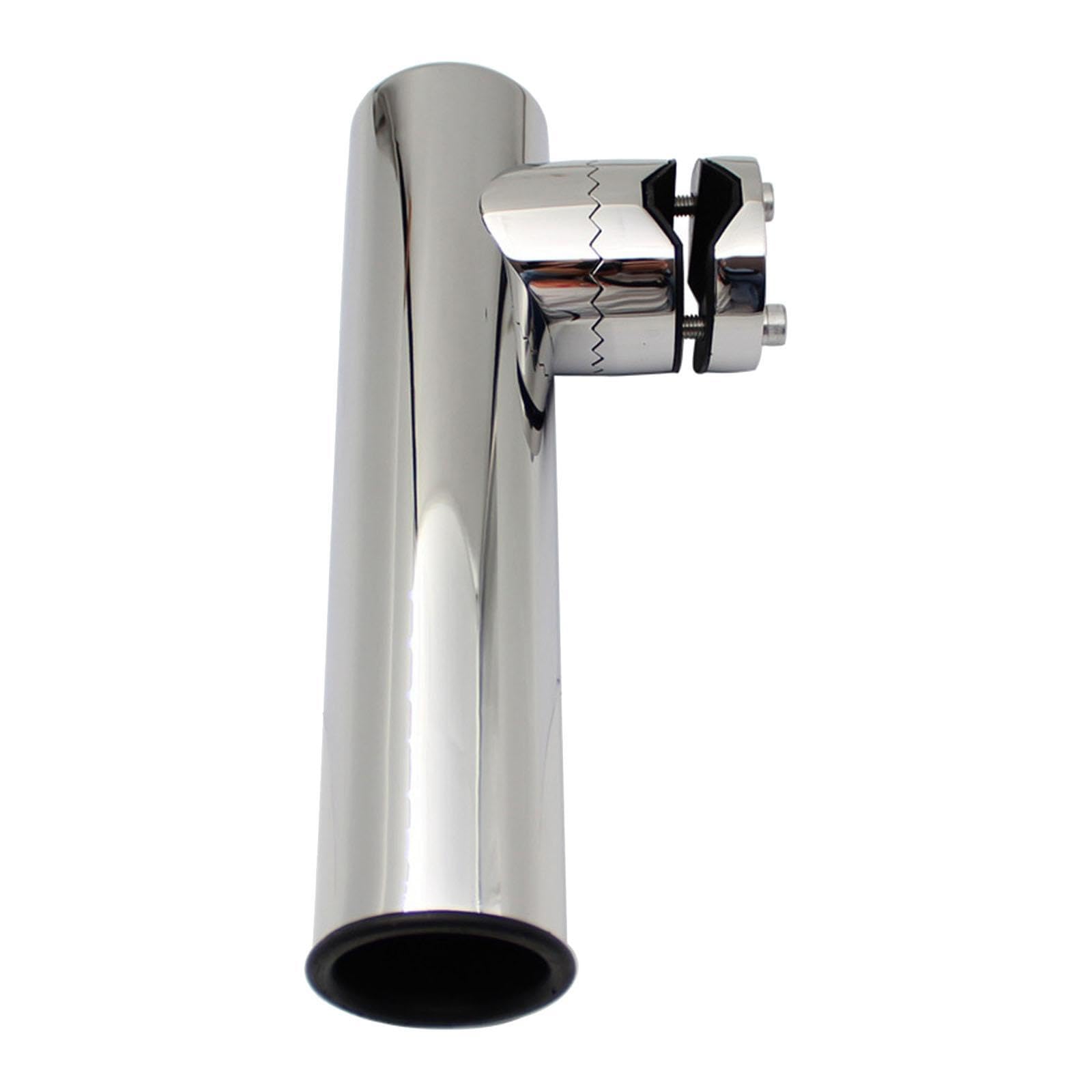 Supporto per Canna da Pesca con Morsetto su Supporto per Canna da Pesca per rotaia, Yacht, Facile da installare, Accessorio in Acciaio Inossidabile per Barca, Kayak, per