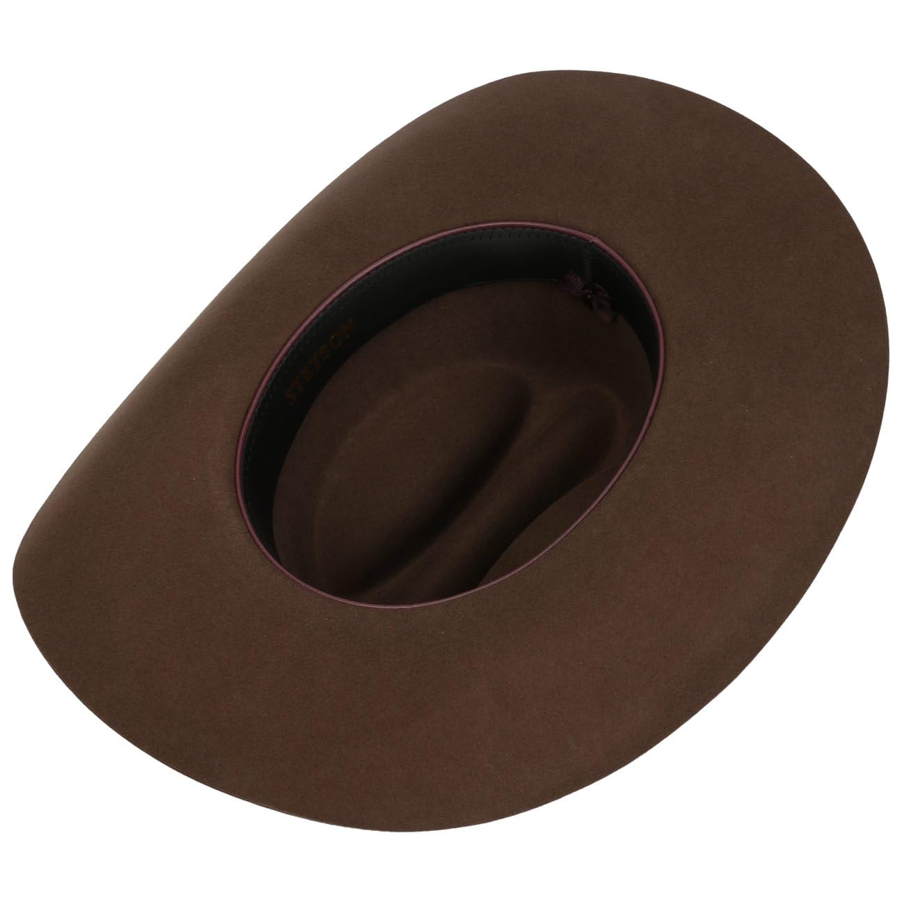 Stetson Diamondville Cappello Cowboy Cattleman Feltro di Lana Asahi Guard Uomo Autunno Inverno