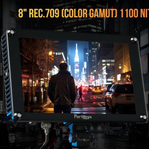 Image of Portkeys HS8 8 Zoll High-Brightness Monitor (HS8)