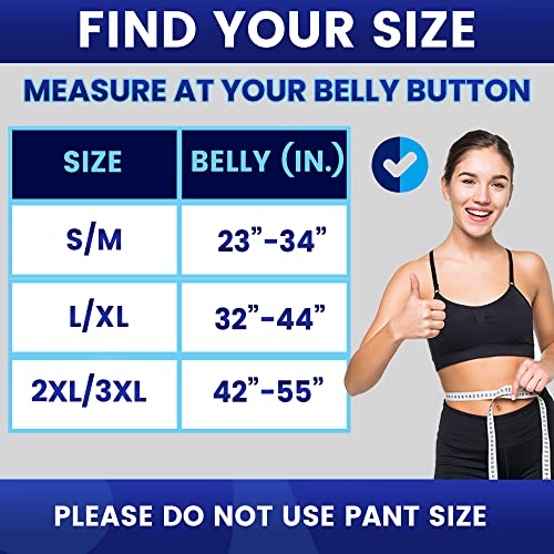 Back Brace Lumbar Support Brace With Reusable Ice/Hot Pack - Back Brace For Lower Back Pain - Soft Lumbar Back Brace For Work - Back Support Belt For Men & Women - Dr. Developed Lumbar Support Belt #TOP1