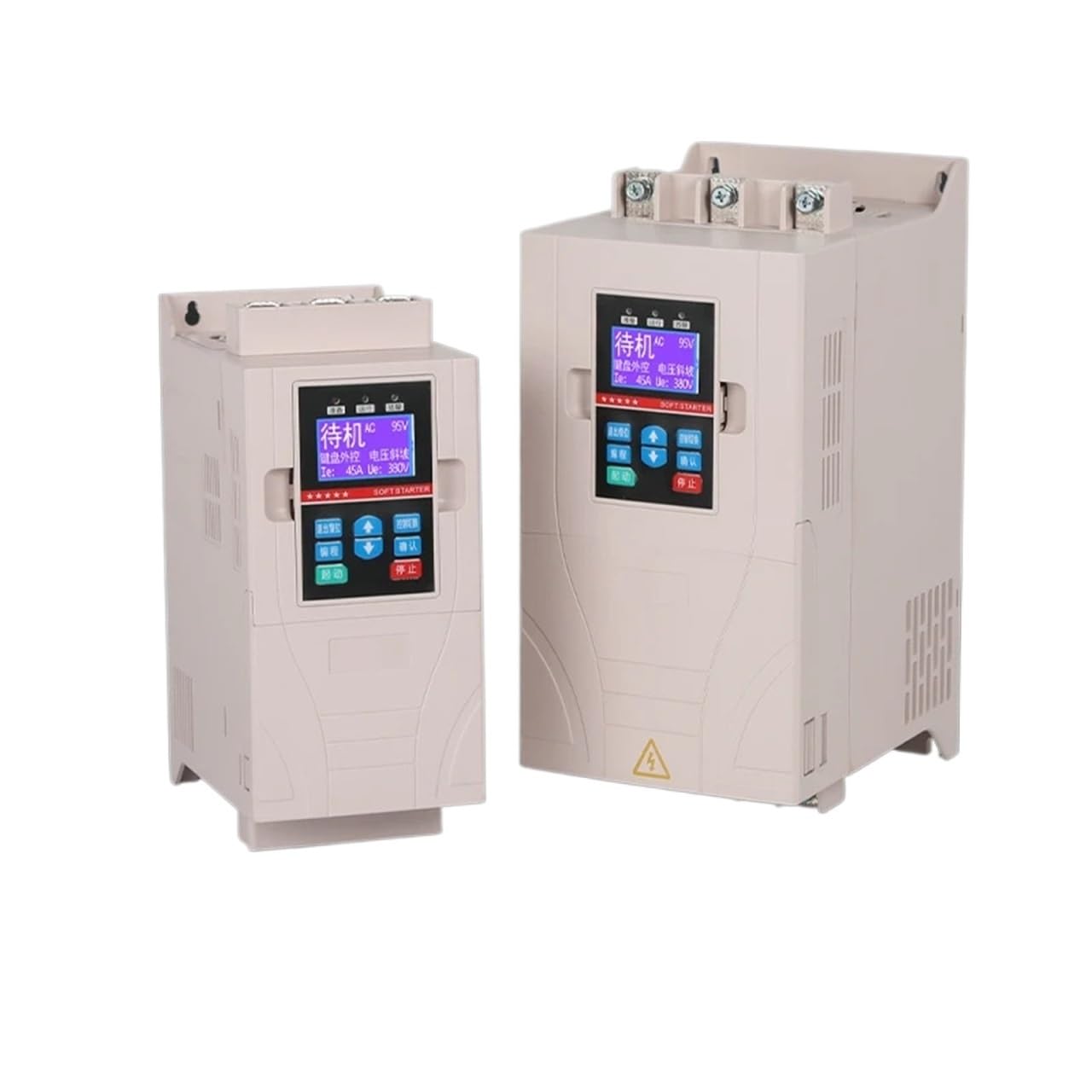 Online Soft Starter 5.5KW-75KW Three-Phase 380V Starter Cabinet Motor Water Pump Online Soft Starter(7.5KW-380V)