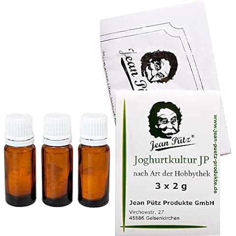 Joghurtkultur 3x2 g Jean Pütz Original nach Art der Hobbythek, für die Joghurtherstellung Cover