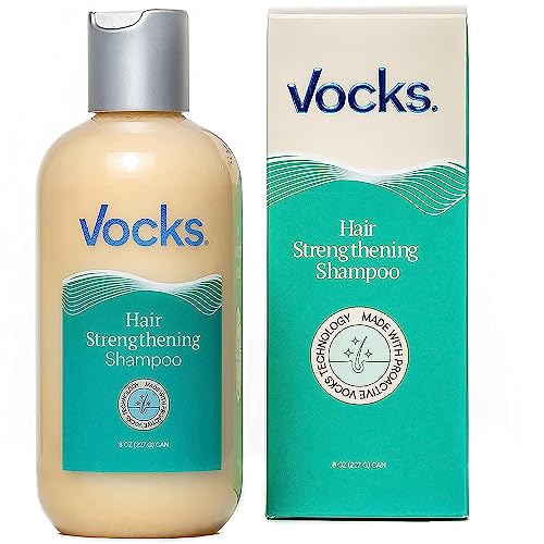 Vocks Shampoo For Thinning Hair And Hair Loss - Anti-Hair Loss Shampoo For Men And Women - Dht Blocker Shampoo - Headed By Science - Includes Biotin, Caffeine, Keratin, Castor, Rosemary, B5, And More Powerful Ingredients - For All Hair Types - 8.5 Oz #TOP30