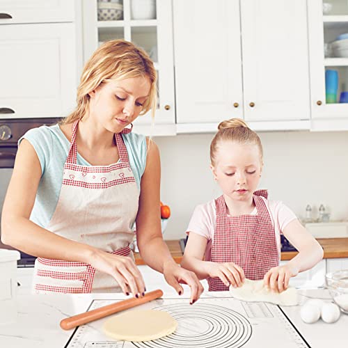 Foto von Silikon Backmatte, 70 x 50 cm Backunterlage Silikon, Teigmatte Silikonmatte Backen Rutschfest, Backmatte groß Wiederverwendbar für Plätzchen, Pizza Teig, Brot, Fondant (Schwarz)