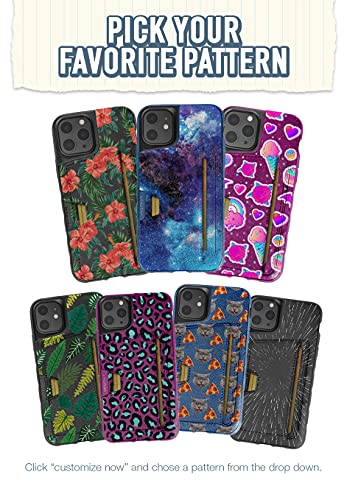 Image of Smartish iPhone 11 Pro Max Wallet Case - Wallet Slayer Vol. 2 [Slim Protective Kickstand] Credit Card Holder (Silk) - Secret Menu