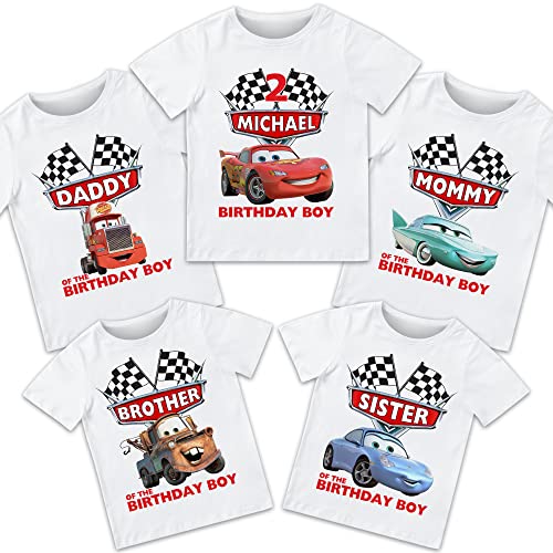 Best Lightning McQueen Birthday Shirt