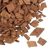 SHINEOFI Französische Eichenholzchips aus Eiche für Rotwein und Whiskeyreifung 100g Packung Mittelstark Geröstet zur Geschmacksverbesserung und Aromaoptimierung Beim Heimbrauen