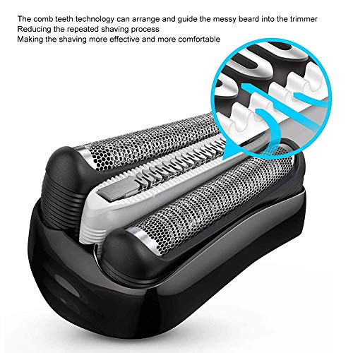 Ersatzkopf für Elektrorasierer, Ersatzklingenkopf für Herrenrasierer Ersatzteil Rasierer Ersatzkopf Scherköpfe Zubehör für Braun 3 Series 3030S/301S/320S/3010S/3020S/3040S/3050CC/3090CC - Image 6