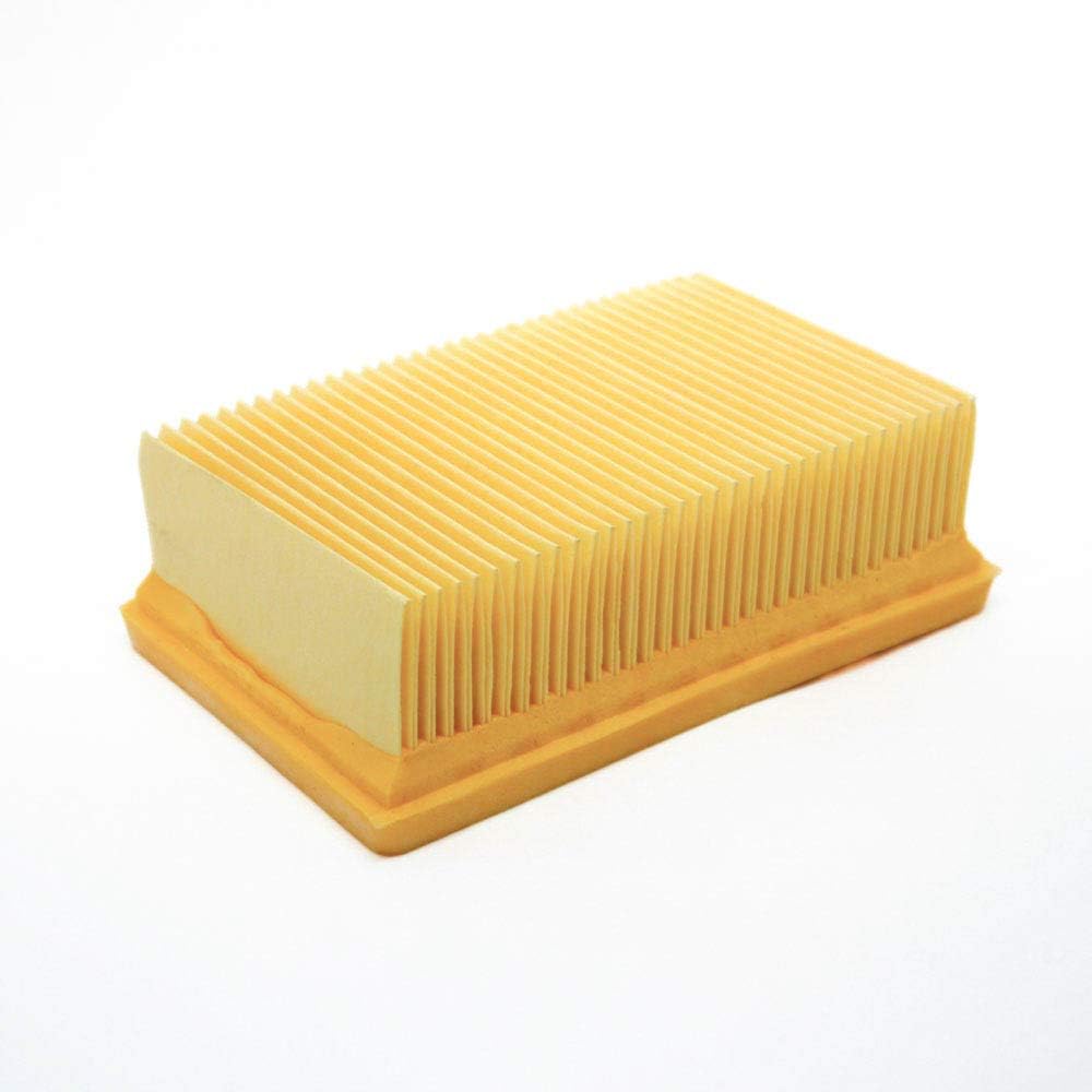Finehepa Flat Pleated HEPA Filter - Compatible with Karchre Vacuum Cleaner WD4, WD5, WD 6 3