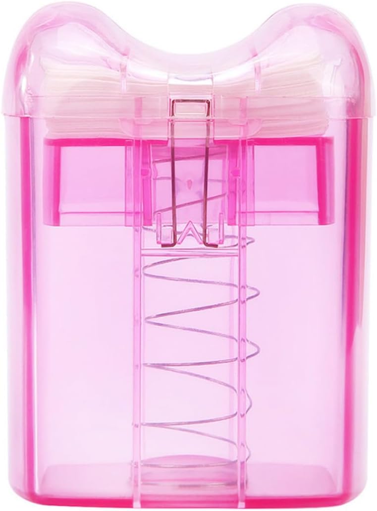 SECFOU Disposable Perm Paper Box Salon Holder Made of Sturdy Abs with Spring Design for Easy Take, Creative and Convenient Hairdressing Tool to Keep Perm Paper Clean and Protected