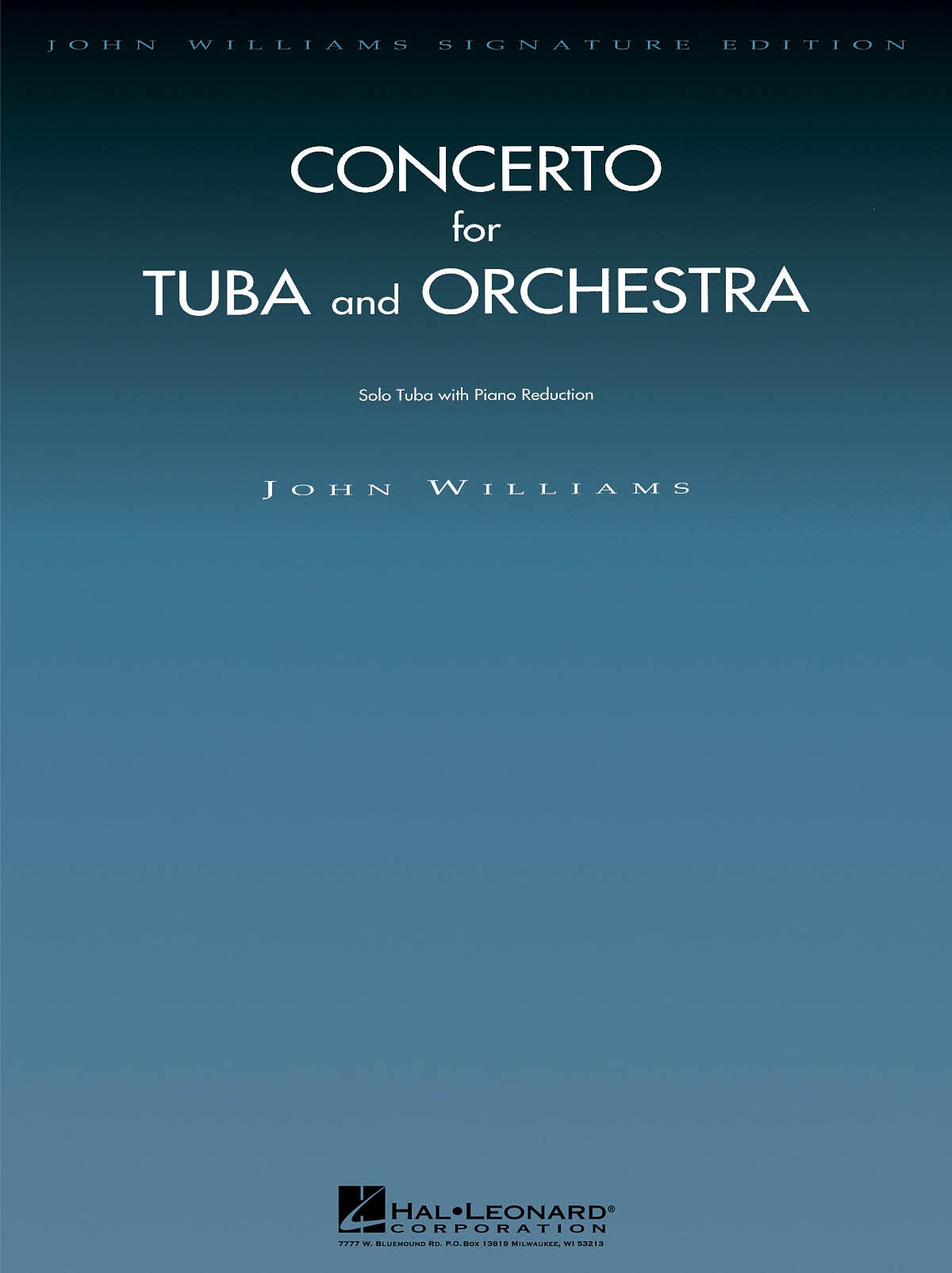 Concerto for Tuba and Orchestra: Tuba with Piano Reduction