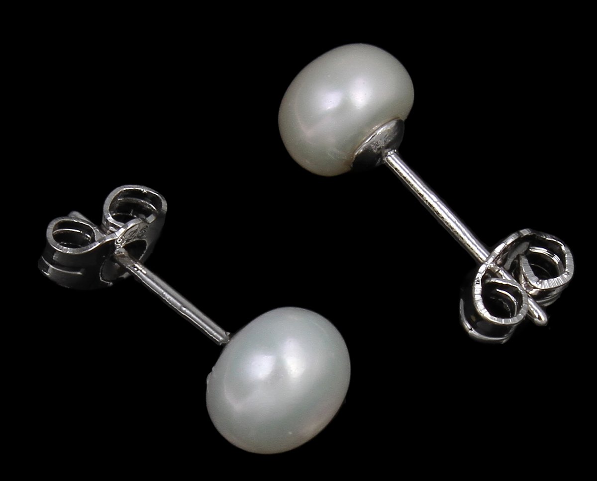 Treasure Bay Parure composta da collana, bracciale e orecchini con perle d'acqua dolce naturali
