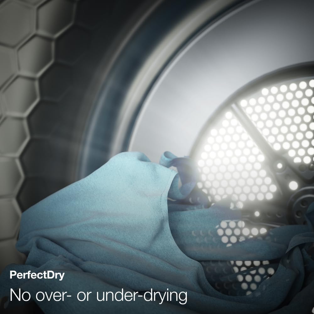 PerfectDry drum interior with clothes