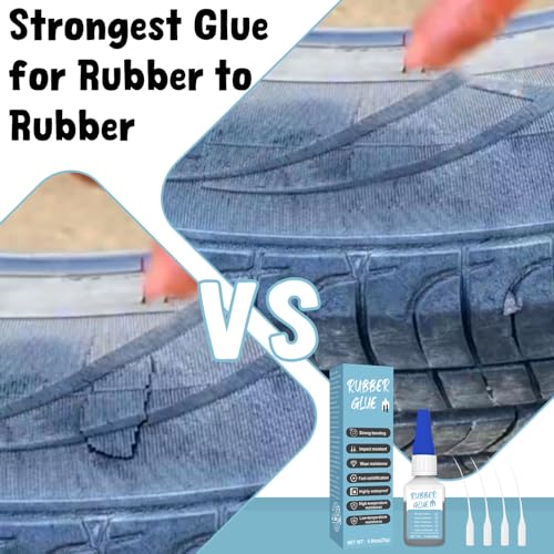 25g gummikleber, gummikleber extra stark wasserfest, Instant gummi kleber starke Bindung, wasserfest, UV-beständig, geeignet für Gummiprodukte, Reifen, Stiefel, Gürtel, Bastelarbeiten