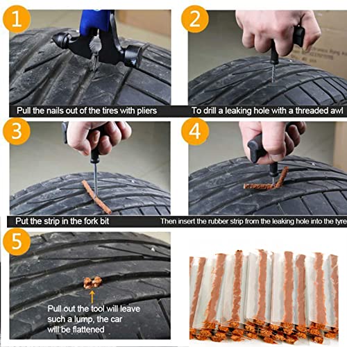 BRAUTO 50 × Kit di antiforatura di stoppino per