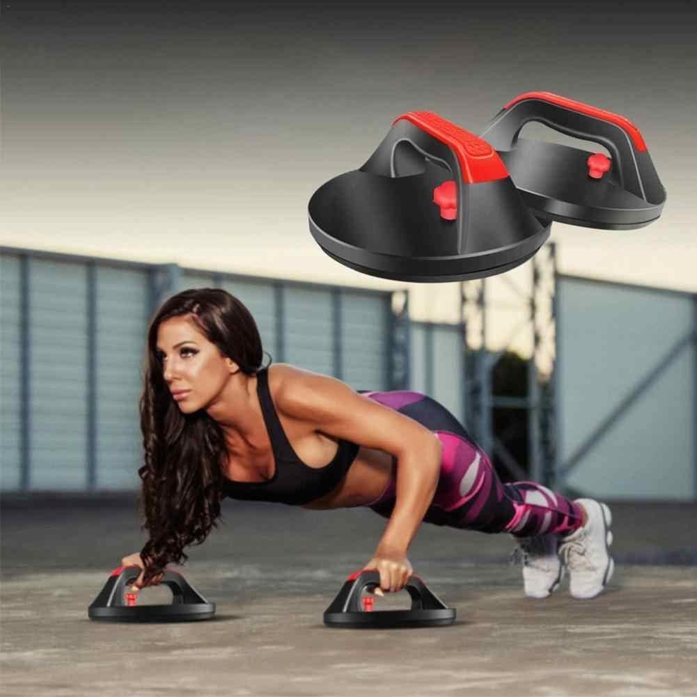 ATOOZED 360 Rotatable Push up Round Bars For Men Women Body Building Fitness Training Gym Workout Exercise, shoulder exercise equipment, Strong Grip Handle Gym And Home Exercise-image-36