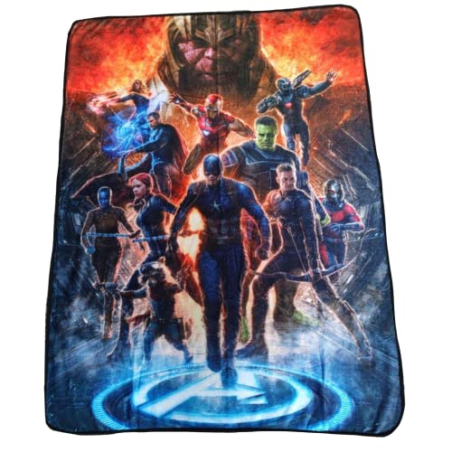 Marvel Hero Lightweight Fleece Throw 45" X 60" (Avengers) #TOP13
