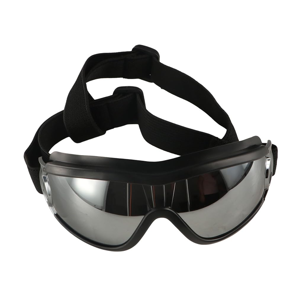 Dog Sunglasses, Dog Goggles with Adjustable Strap UV Protection Wind Protection Dust Protection Fog Protection Pet Glasses for Medium or Large Dog