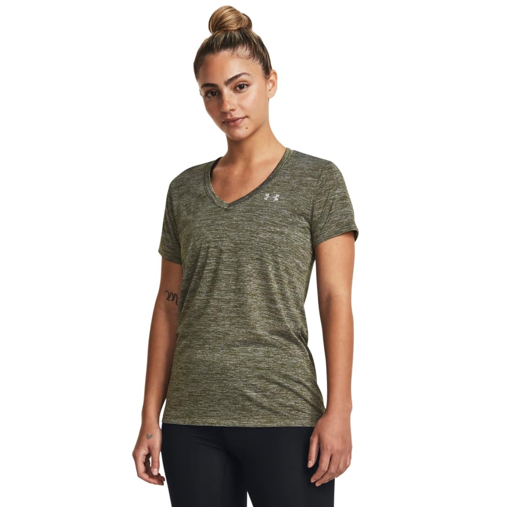 Under Armour Women's UA Tech™ Twist V-Neck Short Sleeve Tech SSV- Twist Mujer (Pack de 1) — view 113