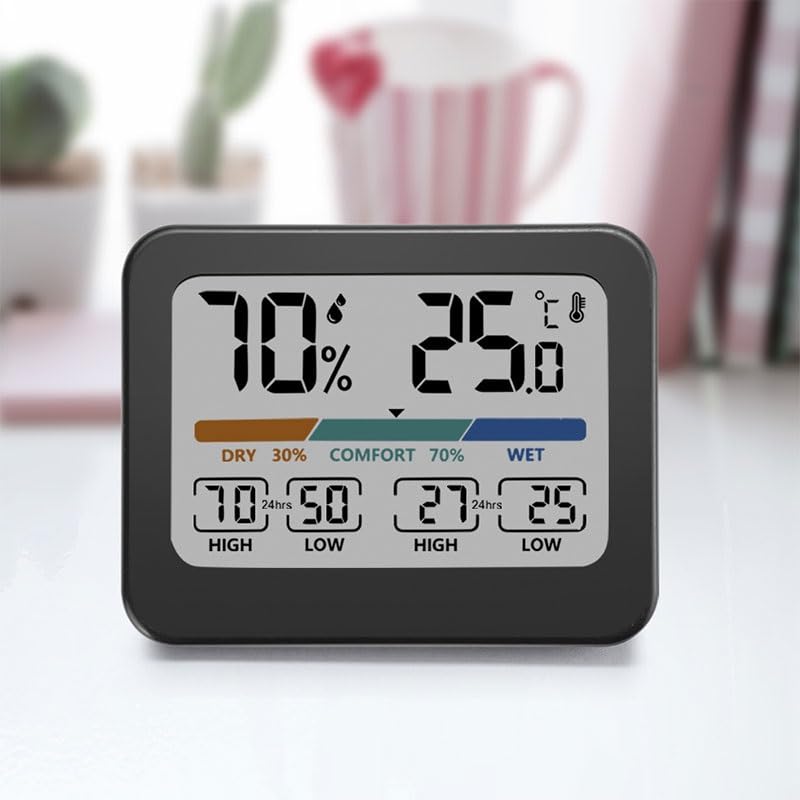 ABS Multifunctional Electronic Thermometer Color Large Screen Household