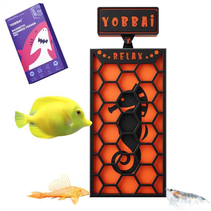 Mangeoire algues YOBBAI aimantée pince Nori pour crevettes