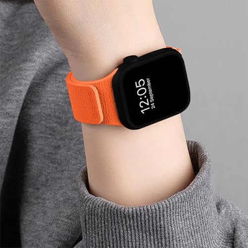 Image of GRIPP Pebble New Edition Premium Silicone Magnetic Watch Strap for 44mm /45mm /46mm /49mm, Watch Series 11 /10 /9 /8 /7 /6 /5 /4, SE 3 /2 /1, Ultra 3 /2 /1, Lightweight, Adjustable (Watch Not Included)