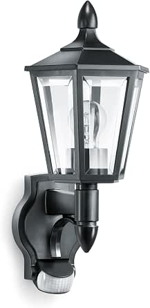 Steinel L 15 negro - Farol de pared exterior con 180° detector de…