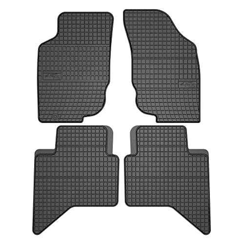 Tapis de sol en caoutchouc Toyota Hilux VII 2005-2015 pour stopper l'usure de la moquette d'origine