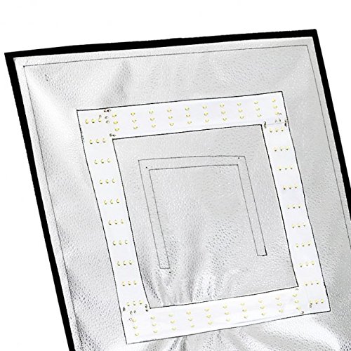 LIFE of PHOTO LED Ministudio Fotostudio Cube 50 Lichtbox mit Beleuchtung Lichtzelt Fotozelt Fotobox Lichtwürfel – Bild 5