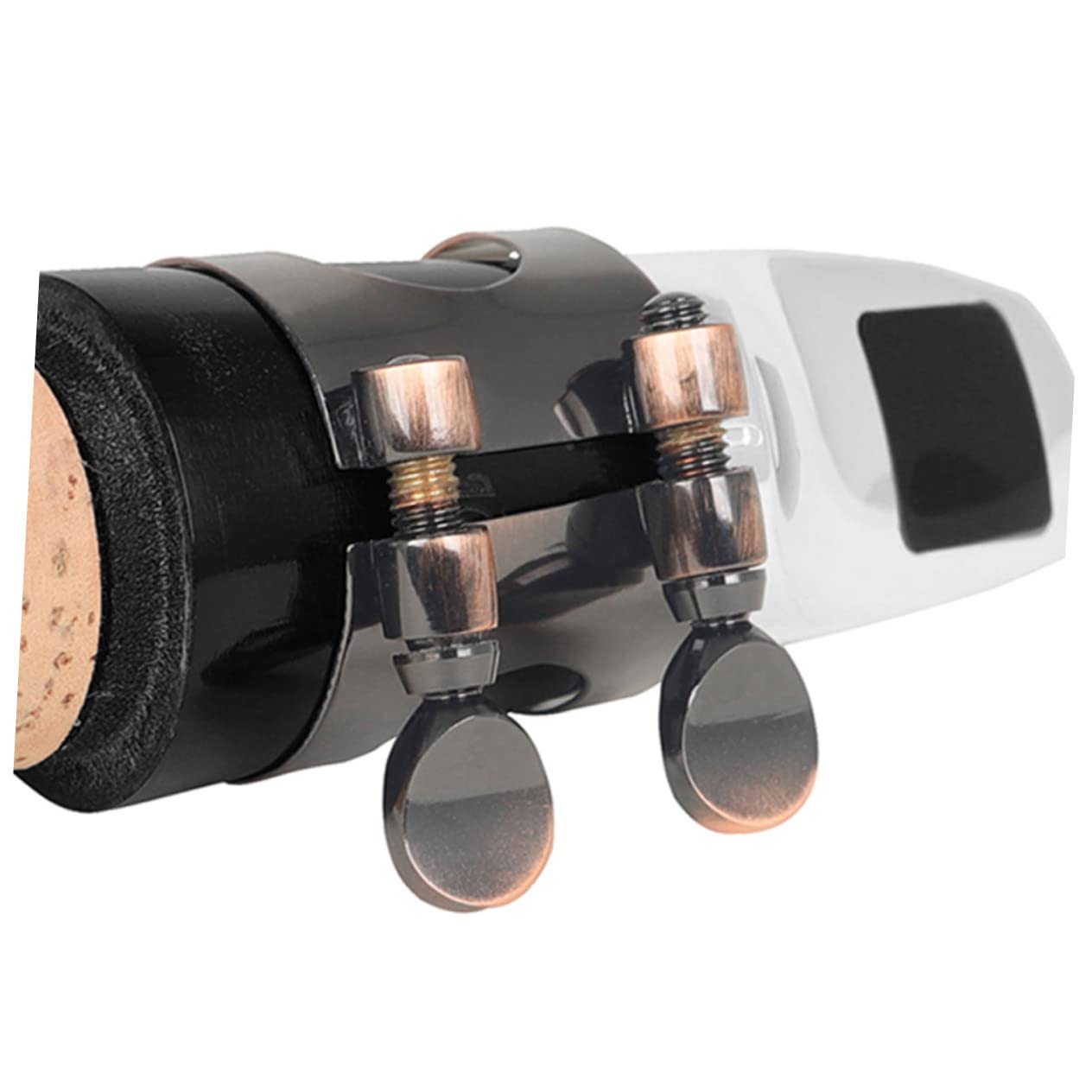 Garneck Brass Clarinet Ligature Clip for Wind Instruments Smooth Edges Craftsmanship Replacement for Clarinet Supplies and Parts