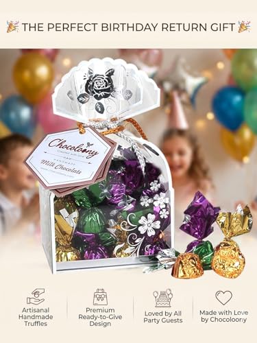 Image of Chocoloony Chocolate Gift Pack with 40 pcs Milk Chocolate (240gm) | Gift For Sister, Brother, Husband, Boys, Kids, Wife and Girlfriend