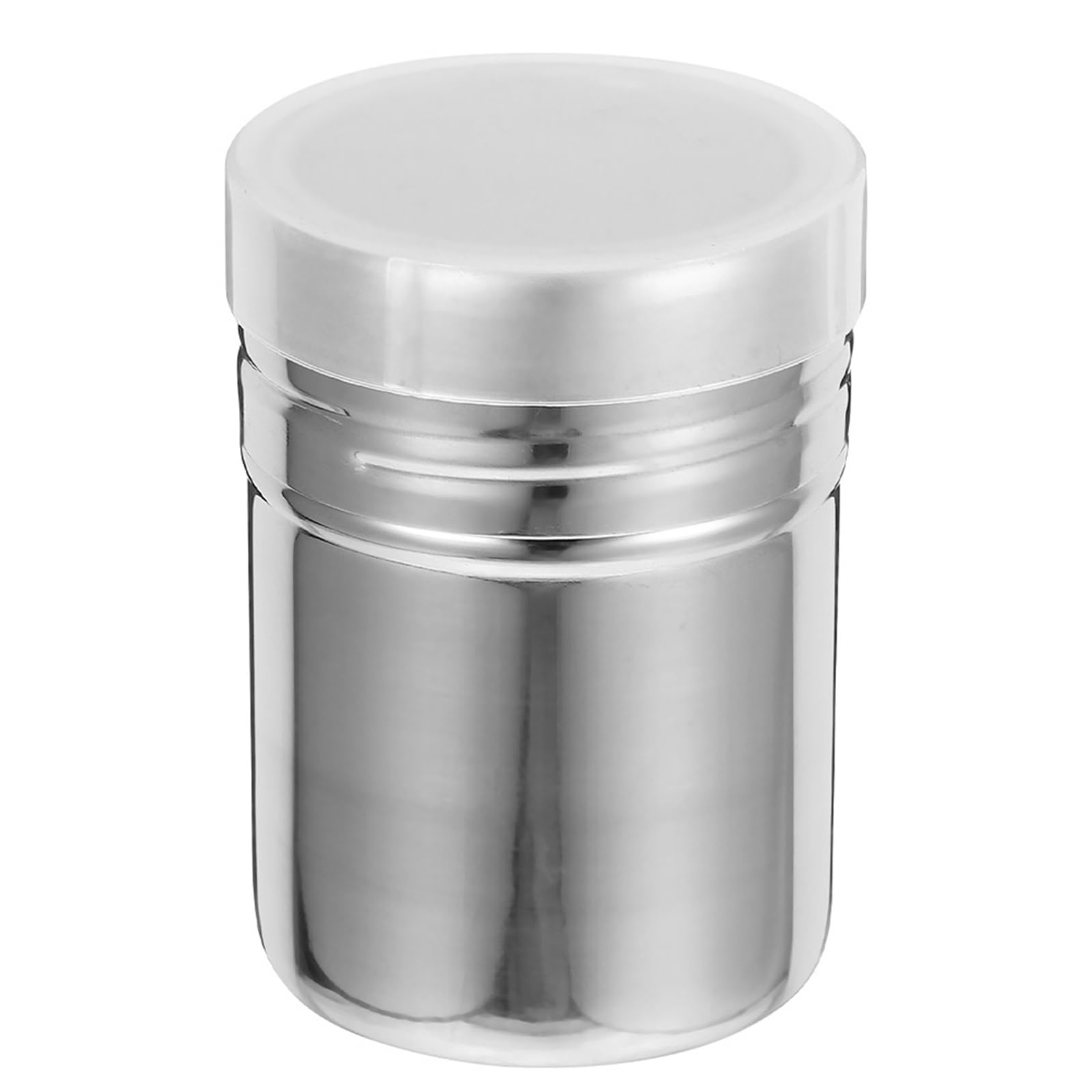 Coctelera de azúcar en polvo acero inoxidable 4 piezas con tapa Para Casa | Harina de cacao, tamiz de café, dispensador de condimentos, herramienta de cocina, frasco de aceite