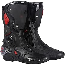 Riding Tribe Microfiber Leather Motorcycle Motor Bike Racing Shoes Motocross Motorbike Boots