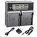 Kastar Smart LCD Dual Fast Charger for Sony BP-U60, BPU60, BP-U66 and PMW-100, PMW-150, PMW-160, PMW-200, PMW-300, PMW-EX1, PMW-EX1R, PMW-EX3, PMW-EX160, PMW-EX260, PMW-EX280, PMW-F3, PXW-FS5, PXW-FS7
