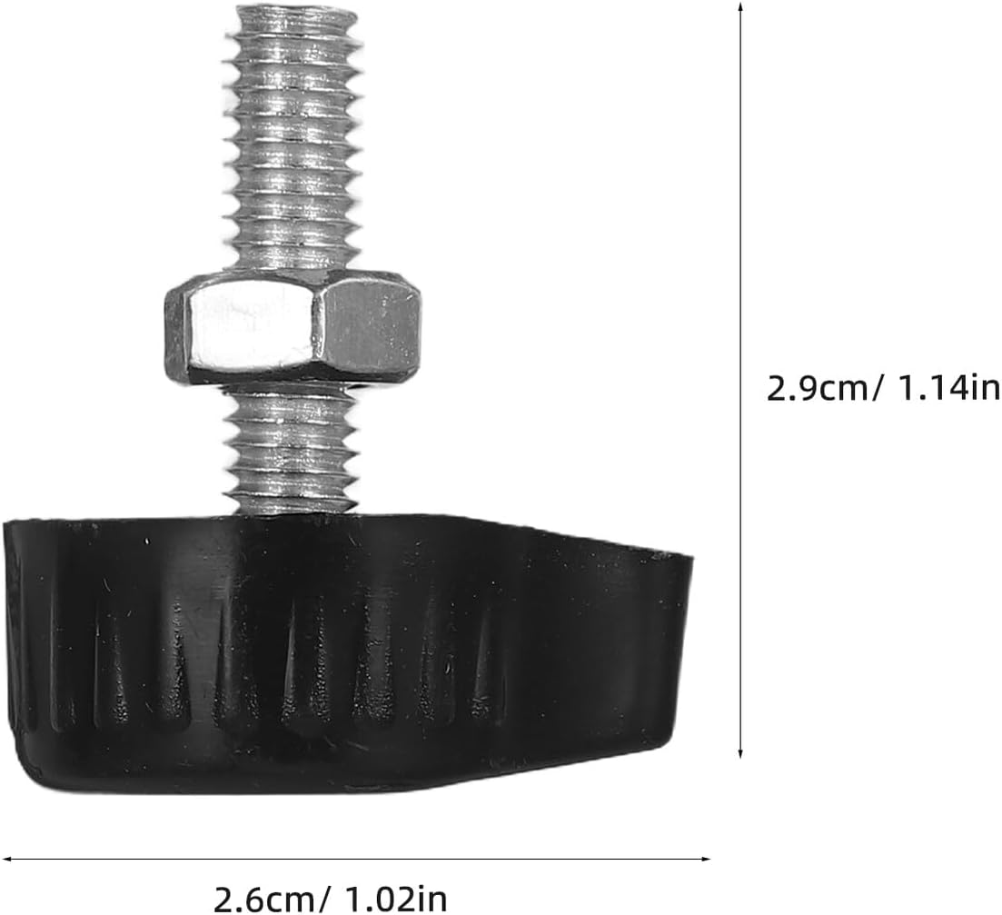 20pcs Floor Fan Lifting Rod Screws M6*22mm Black Fan Pedestal Rod Screws Replacement Hardware Kit Support Accessories