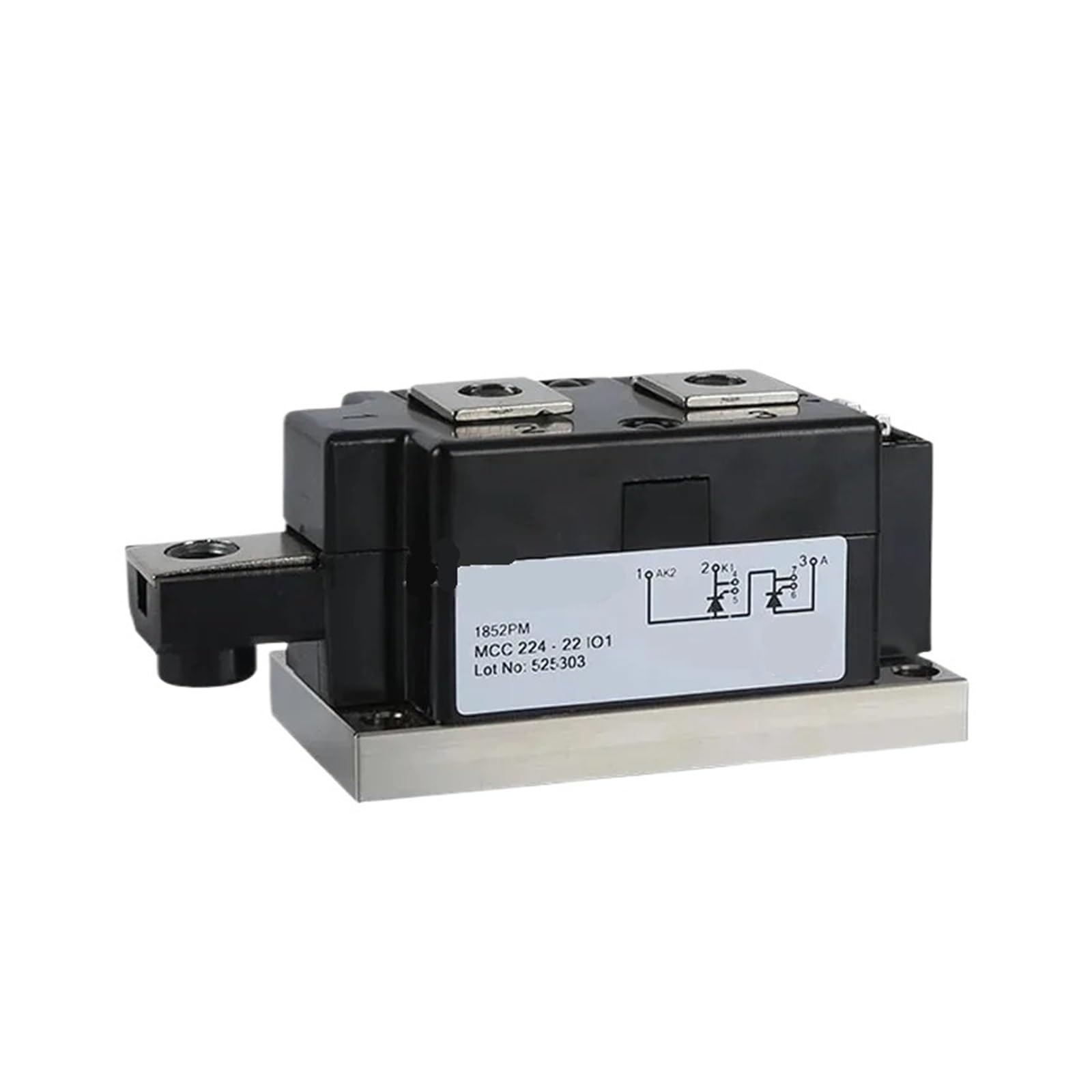 Elznsqqk One Color Mcc224-22Io1 20Io1/18Io1/16Io1 Rectifier Bridge Module(Mcc224-16Io1)
